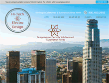 Tablet Screenshot of hiteched.com